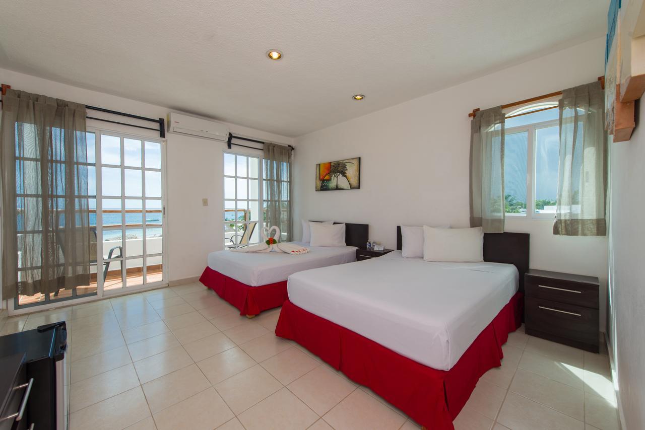 Arena Beach Oceanfront Puerto Morelos Bagian luar foto