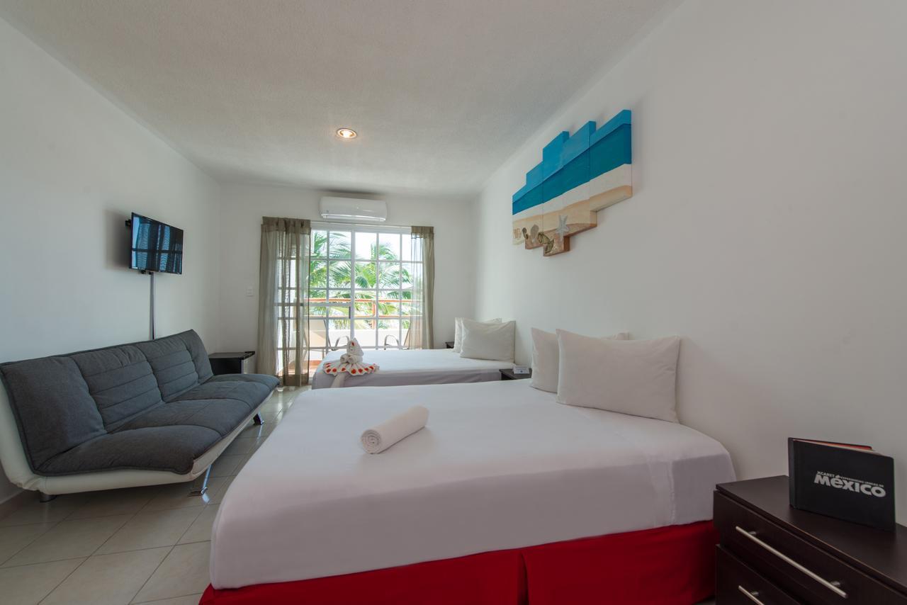 Arena Beach Oceanfront Puerto Morelos Bagian luar foto