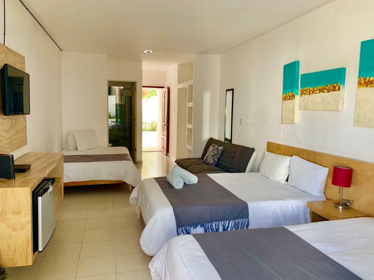 Arena Beach Oceanfront Puerto Morelos Bagian luar foto