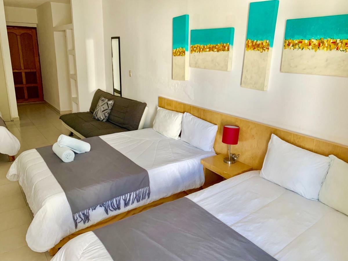 Arena Beach Oceanfront Puerto Morelos Bagian luar foto