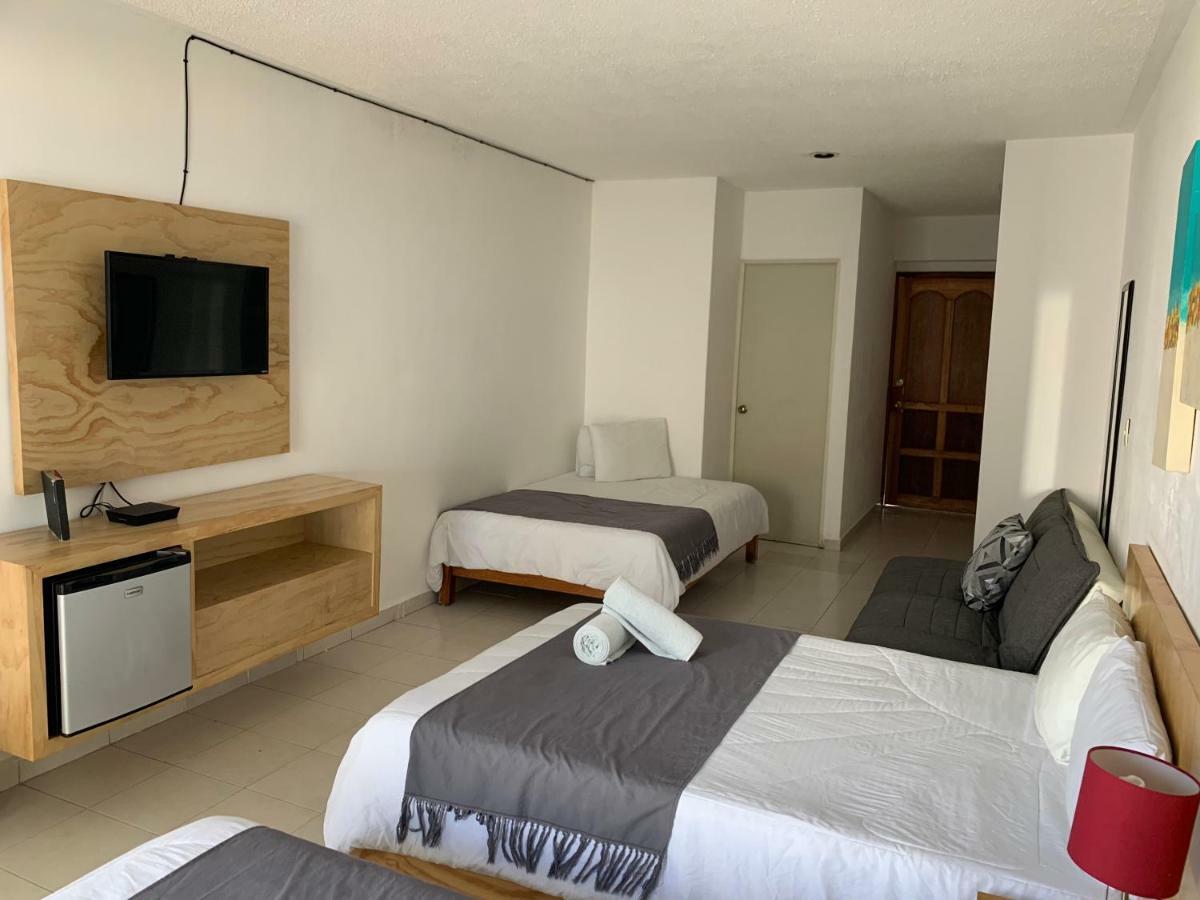 Arena Beach Oceanfront Puerto Morelos Bagian luar foto